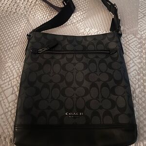 Coach Monogram Black Crossbody Bag